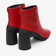 Camper Red Ankle Boots Womens - Upright Online Ireland | OUGCY4305